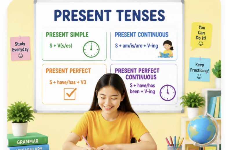 THÌ HIỆN TẠI - CÔNG THỨC VÀ CÁCH DÙNG